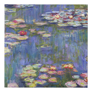 Claude Monet - Water Lilies / Nympheas Faux Canvas Print