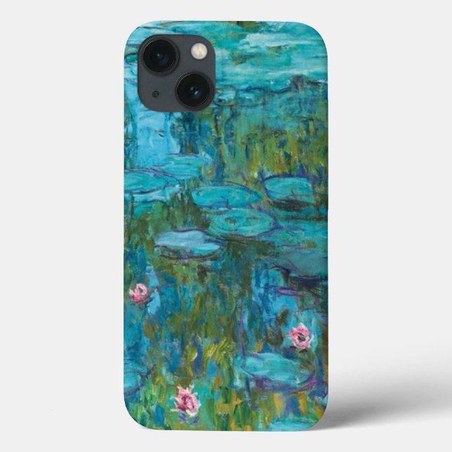 Claude Monet Water Lilies Nymphéas GalleryHD Case-Mate iPhone Case (Back)