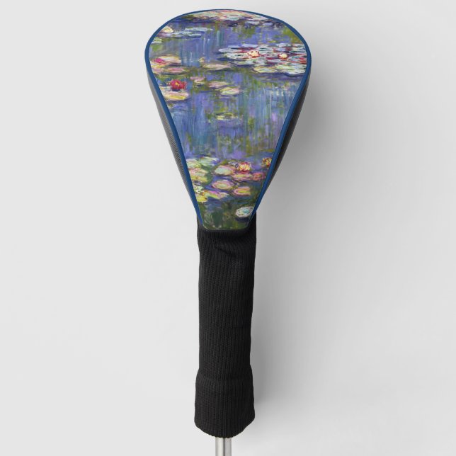Claude Monet - Water Lilies / Nympheas Golf Head Cover (Front)