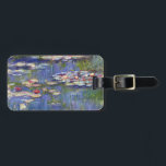 Claude Monet - Water Lilies / Nympheas Luggage Tag<br><div class="desc">Water Lilies / Nympheas - Claude Monet,  1916</div>