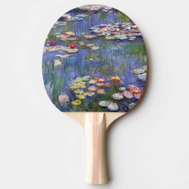 Claude Monet - Water Lilies / Nympheas Ping Pong Paddle (Front)