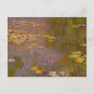 Claude Monet Water Lilies Nympheas Postcard