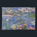 Claude Monet - Water Lilies / Nympheas Tea Towel<br><div class="desc">Water Lilies / Nympheas - Claude Monet,  1916</div>