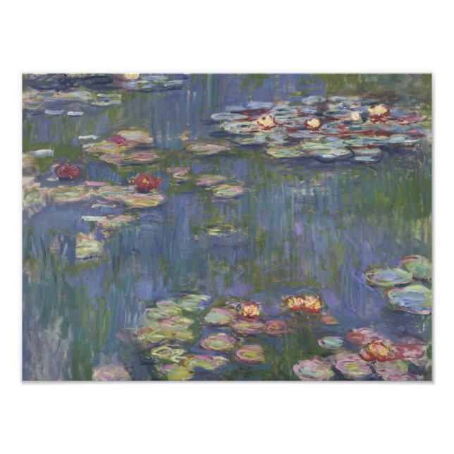 Claude Monet - Water Lilies Photo Print (Front)