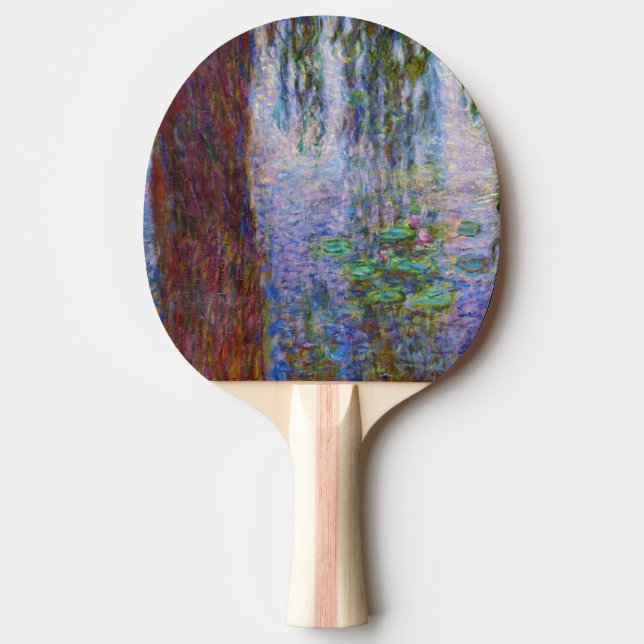 Claude Monet - Water Lilies Ping Pong Paddle (Front)