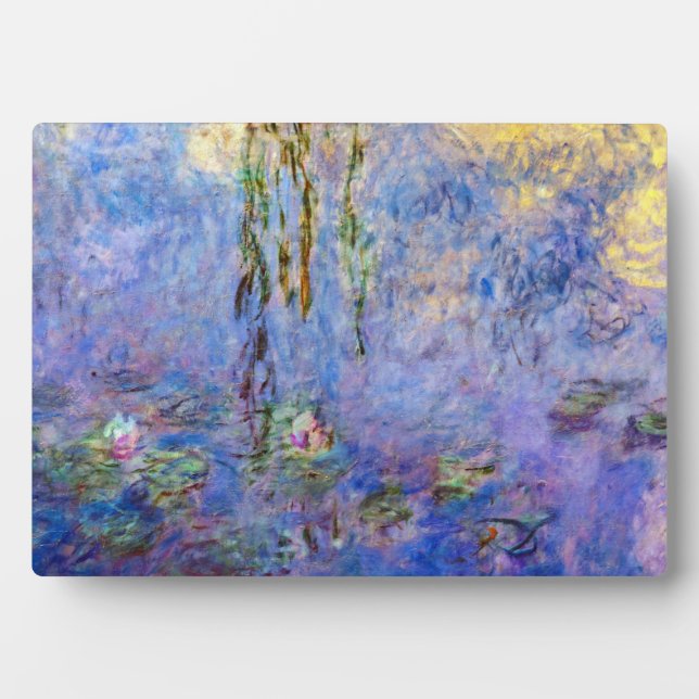 Claude Monet - Water Lilies Plaque (Front)