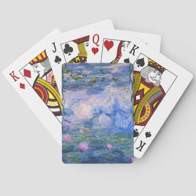 Claude Monet - Water Lilies Playing Cards (Back)