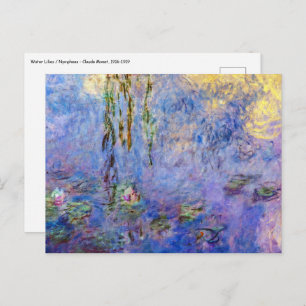 Claude Monet - Water Lilies Postcard