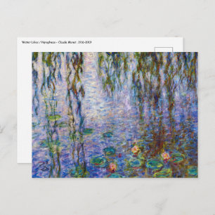 Claude Monet - Water Lilies Postcard