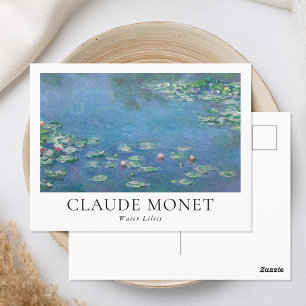 Claude Monet Water Lilies Postcard