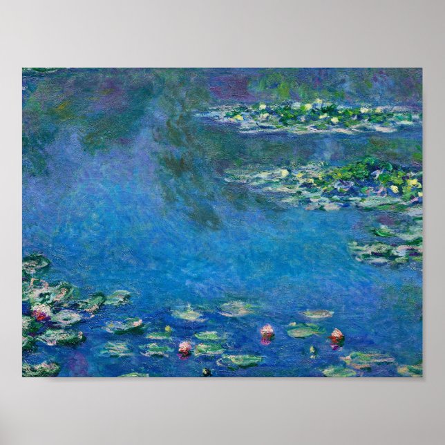 Claude Monet - Water Lilies Poster (Front)