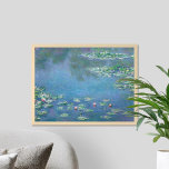 Claude Monet Water Lilies Poster<br><div class="desc">Poster of Water Lilies fine art painting of botanical nature landscape by Claude Monet</div>