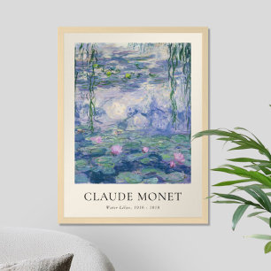 Claude Monet Water Lilies Poster