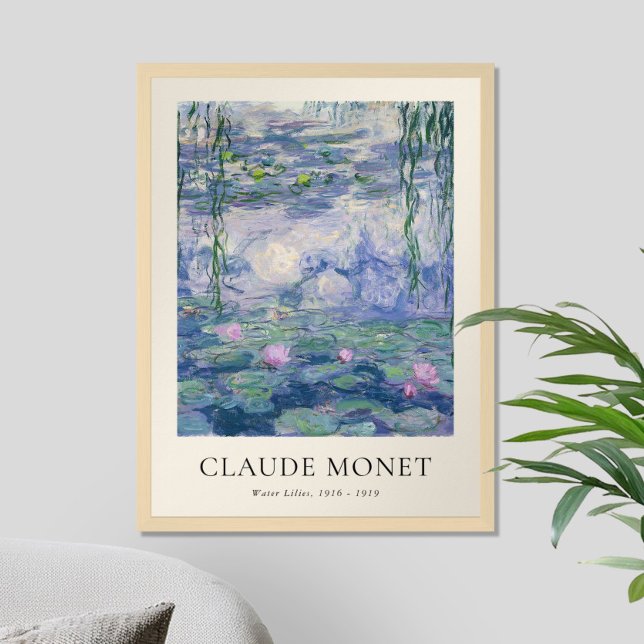 Claude Monet Water Lilies Poster (Creator Uploaded)