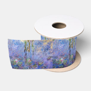 Claude Monet - Water Lilies Satin Ribbon