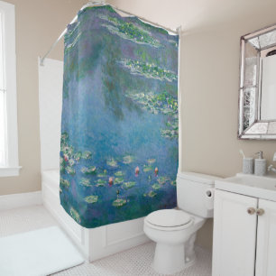 Claude Monet, Water Lilies Shower Curtain