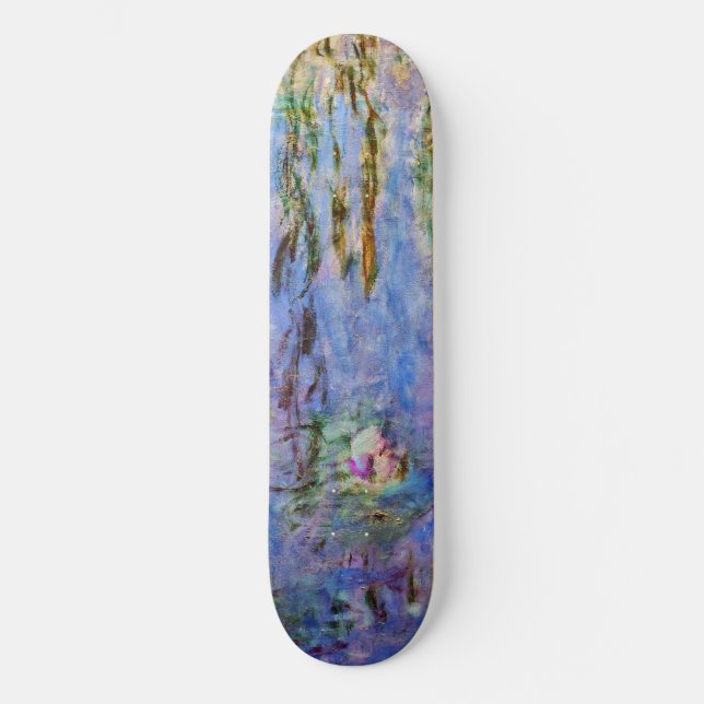 Claude Monet - Water Lilies Skateboard (Front)