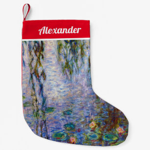 Claude Monet - Water Lilies Small Christmas Stocking