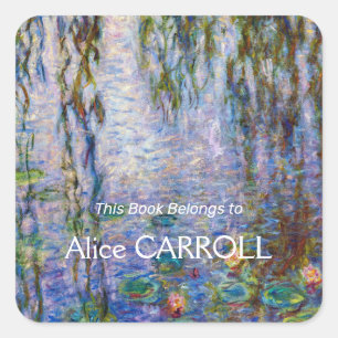 Claude Monet - Water Lilies Square Sticker