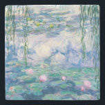 CLAUDE MONET - Water lilies Stone Coaster<br><div class="desc">CLAUDE MONET - Water lilies
Oil on canvas; reproduction</div>