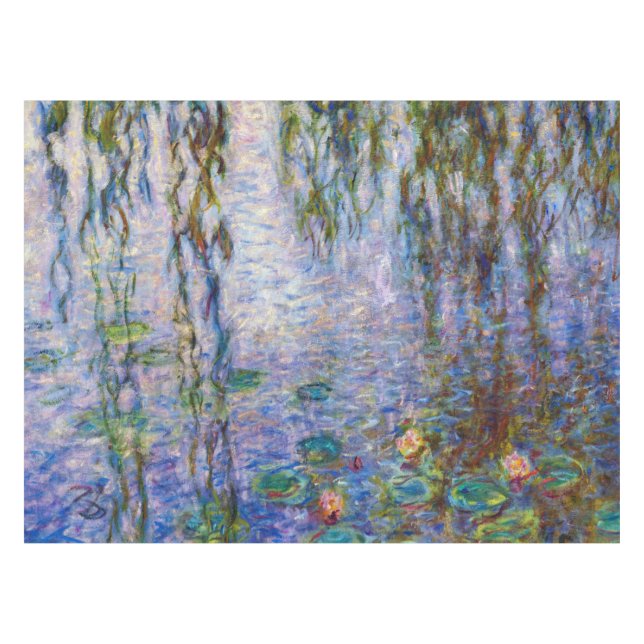 Claude Monet - Water Lilies Tablecloth (Front (Horizontal))