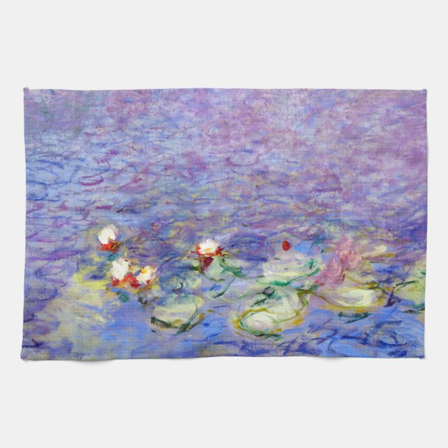 Claude Monet - Water Lilies Tea Towel (Horizontal)