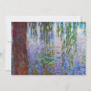 Claude Monet - Water Lilies Thank You Card