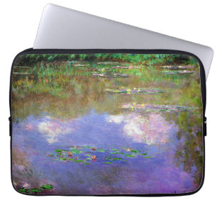 Claude Monet - Water-Lilies, The Clouds, Laptop Sleeve
