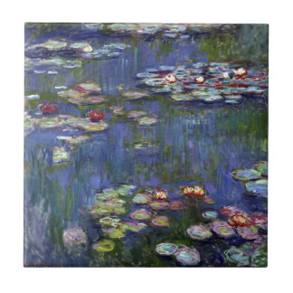Claude Monet Water Lilies Tile