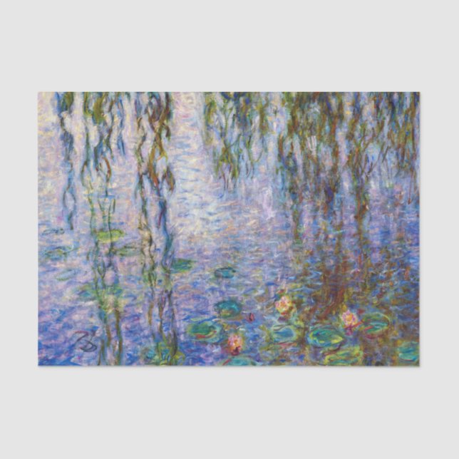 Claude Monet - Water Lilies Tissue Paper (Front)