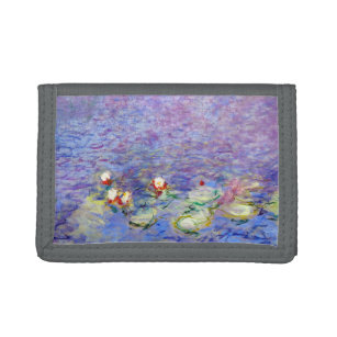Claude Monet - Water Lilies Trifold Wallet