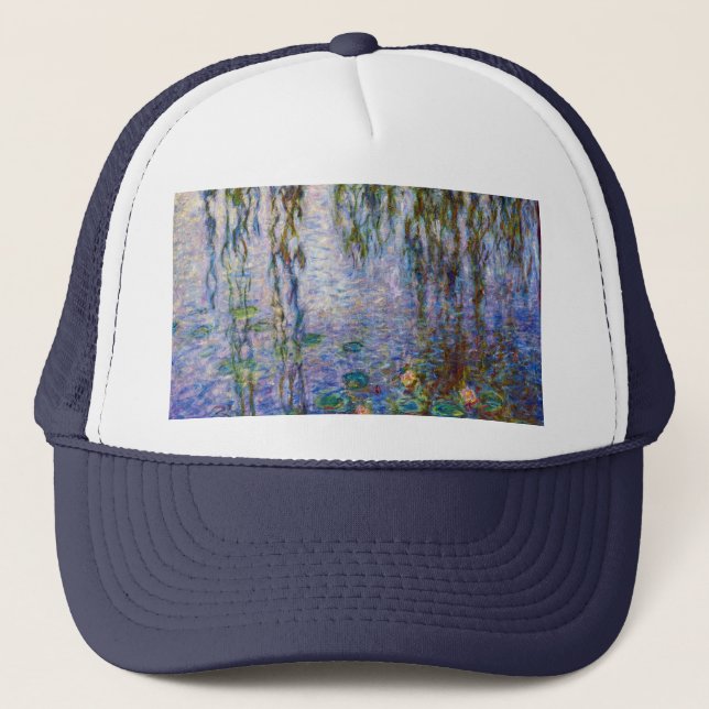 Claude Monet - Water Lilies Trucker Hat (Front)