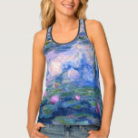 Claude Monet Water Lilies Vintage Floral HD Art Tank Top<br><div class="desc">Claude Monet Water Lilies Vintage Floral HD Art Tank Top.
Water Lilies painting by Claude Monet. Painted between 1916-1919.</div>