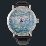 CLAUDE MONET - Water lilies Watch<br><div class="desc">CLAUDE MONET - Water lilies
Oil on canvas; reproduction</div>