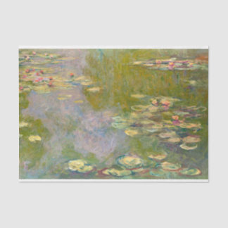 Claude Monet Water Lilies Water Lily  Decoupage Tissue Paper