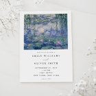 Claude Monet Water Lilies Wedding