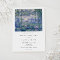 Claude Monet Water Lilies Wedding