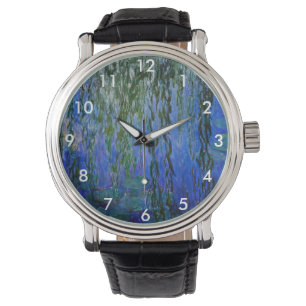 Claude Monet - Water Lilies with weeping willow Watch