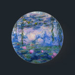 Claude Monet Water Lillies 1919 6 Cm Round Badge<br><div class="desc">Title: Water Lilies
Artist: Claude Monet
Year: 1919</div>