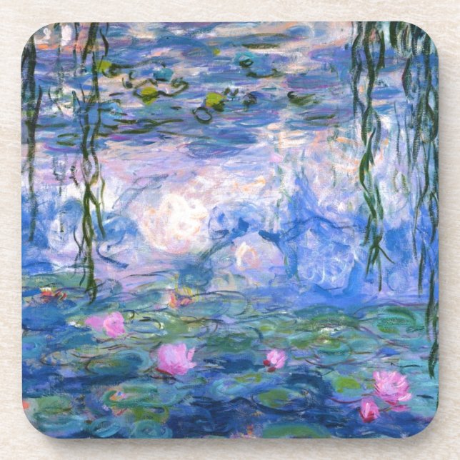 Claude Monet Water Lillies 1919 Coaster (Front)