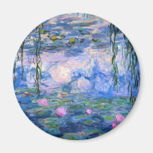 Claude Monet Water Lillies 1919 Magnet