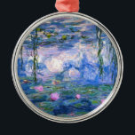 Claude Monet Water Lillies 1919 Metal Tree Decoration<br><div class="desc">Title: Water Lilies
Artist: Claude Monet
Year: 1919</div>