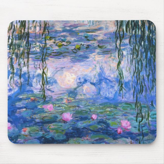 Claude Monet Water Lillies 1919 Mouse Mat (Front)