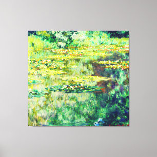 Claude Monet - Water Lillies - Bassin des Nympheas Canvas Print