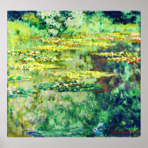 Claude Monet - Water Lillies - Bassin des Nympheas Poster