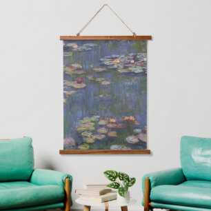 Claude Monet Water Lillies Hanging Tapestry