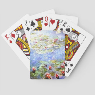 Claude Monet Water Lillies Playing Cards
