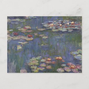 Claude Monet Water Lillies Postcard