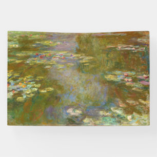Claude Monet - Water Lily Pond 1917 Banner