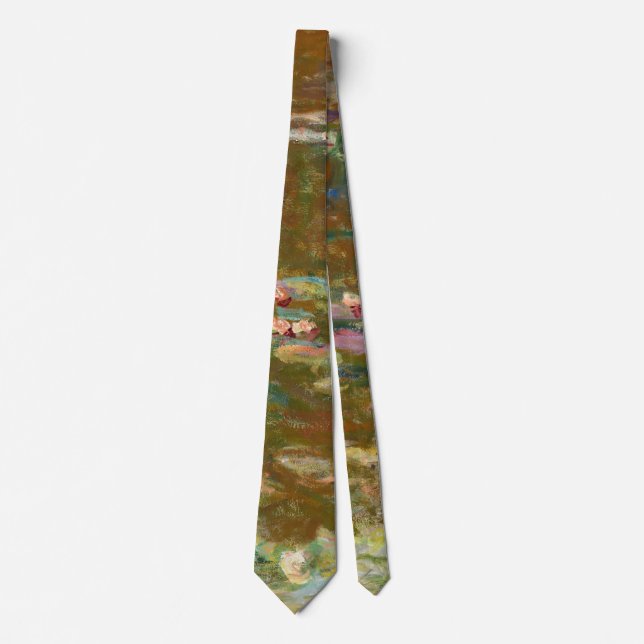 Claude Monet - Water Lily Pond 1917 Tie (Front)